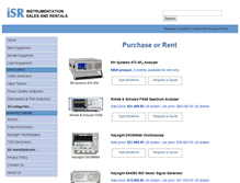 Tablet Screenshot of isre.com